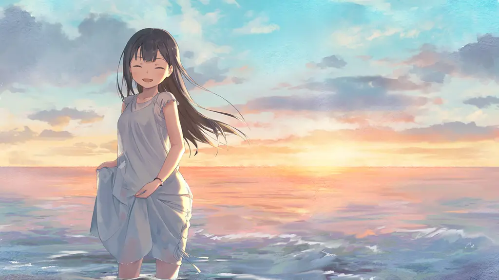 Kehidupan sekolah yang penuh warna Adegan sekolah dalam anime shoujo