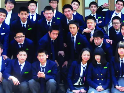 Foto siswa SMA Korea