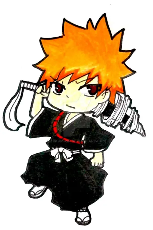 Ichigo Kurosaki versi chibi yang menggemaskan