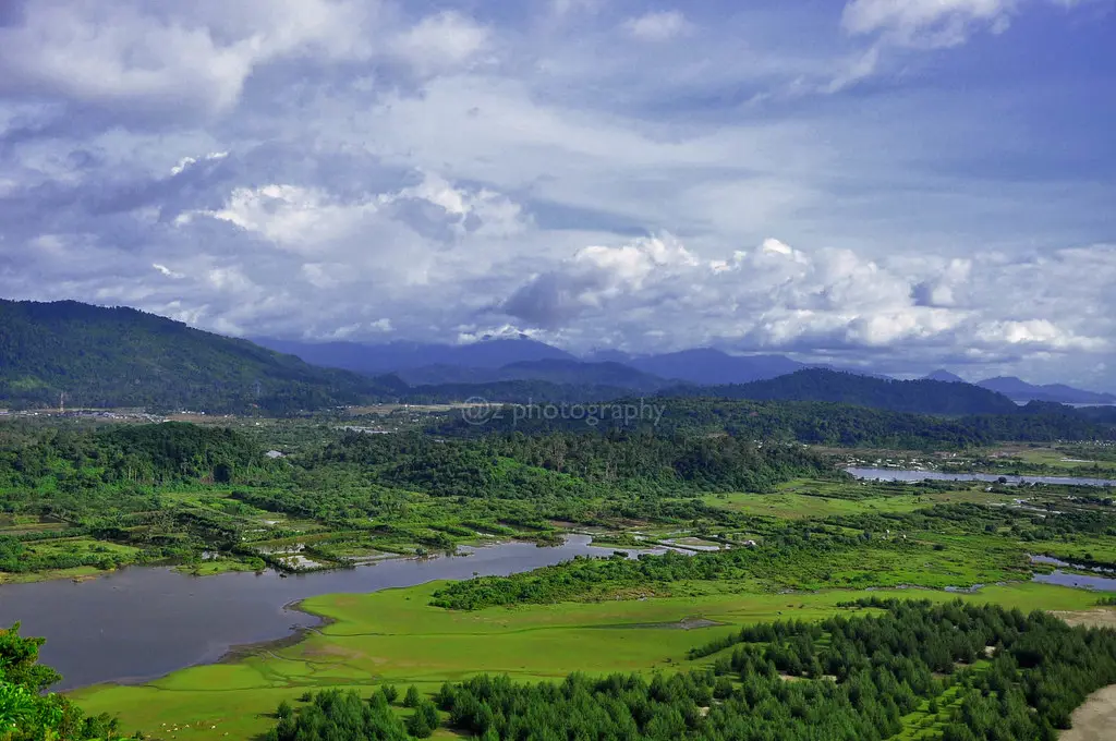 Pemandangan alam Aceh yang indah