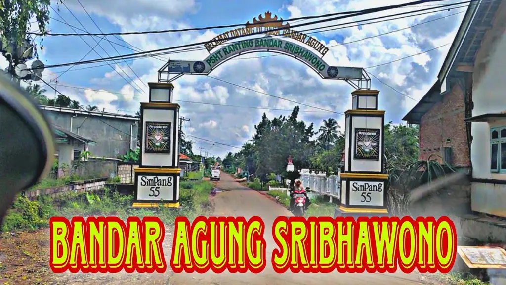 Pemandangan indah Bandar Agung, Lahat