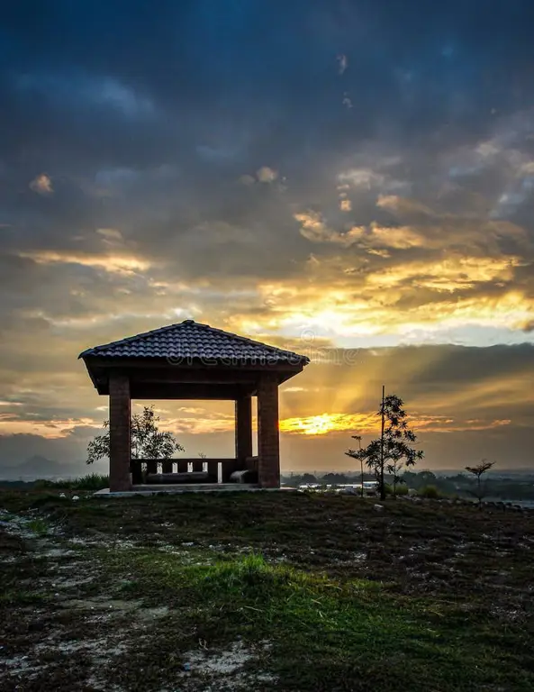 Pemandangan alam di Kabupaten Lahat