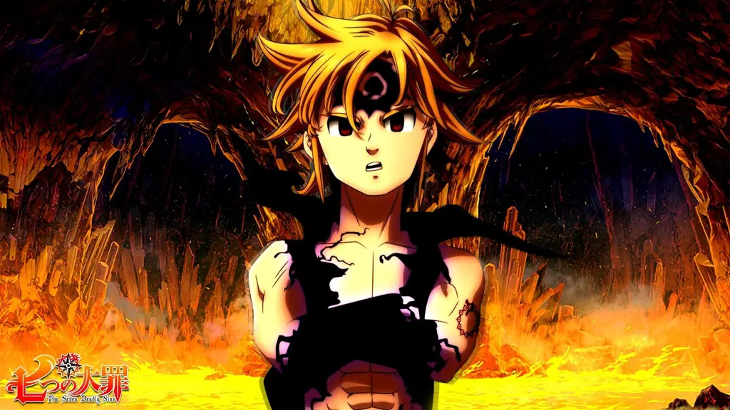 Keindahan alam Britannia Pemandangan alam dalam anime Nanatsu no Taizai