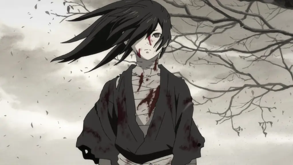 Pemandangan alam dalam anime Dororo