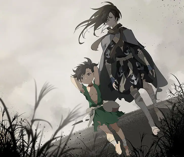 Pemandangan indah dari anime Dororo