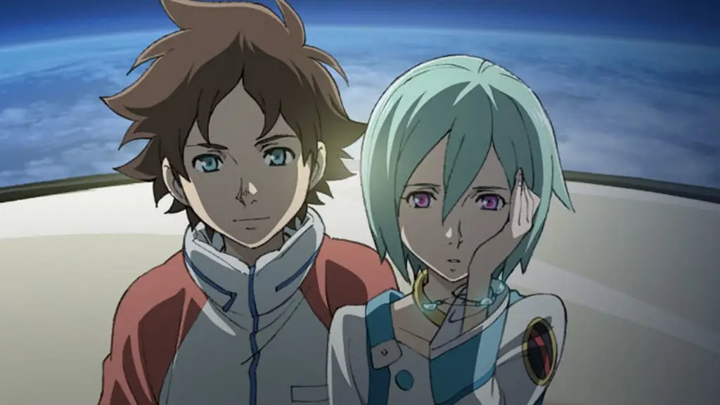 Pemandangan indah di dunia Eureka Seven