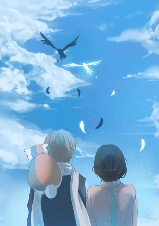 Pemandangan indah dari anime Natsume Yuujinchou