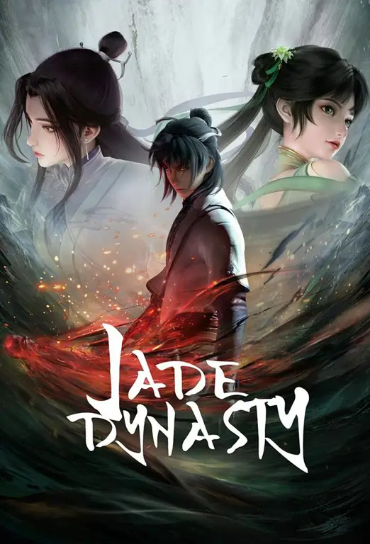 Pemandangan indah di drama Jade Dynasty