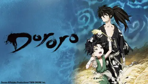 Pemandangan alam yang indah dalam anime Dororo