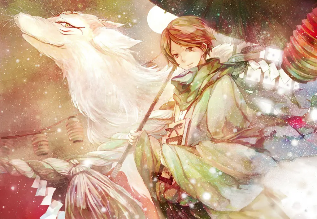 Pemandangan indah dari anime Natsume Yuujinchou