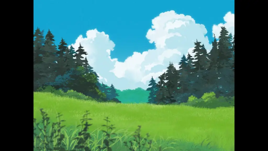 Pemandangan indah dalam film Studio Ghibli