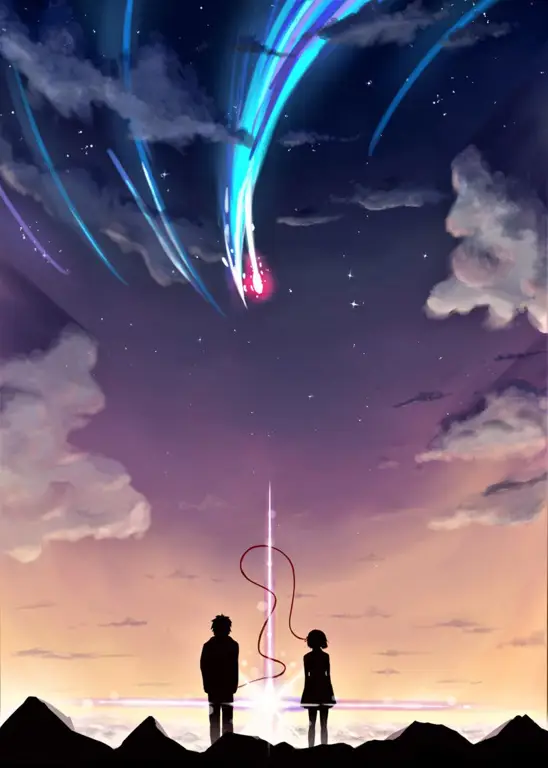 Pemandangan indah dari film Kimi no Na wa