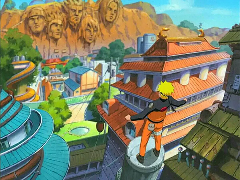 Keindahan alam dalam film Naruto Pemandangan alam dalam film Naruto