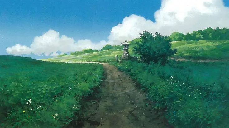 Pemandangan indah dalam film The Wind Rises