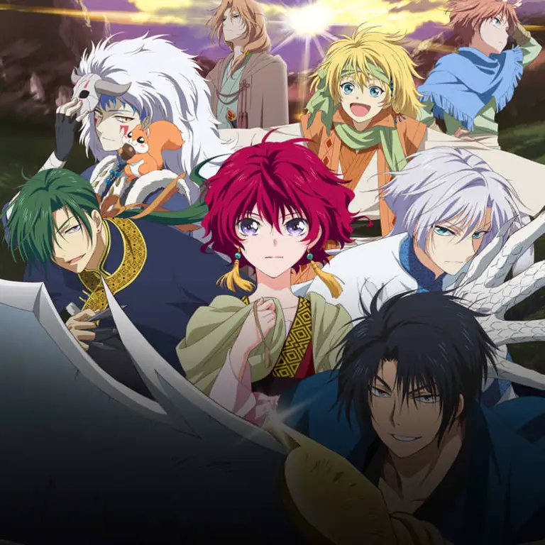 Pemandangan indah dari anime Yona of the Dawn