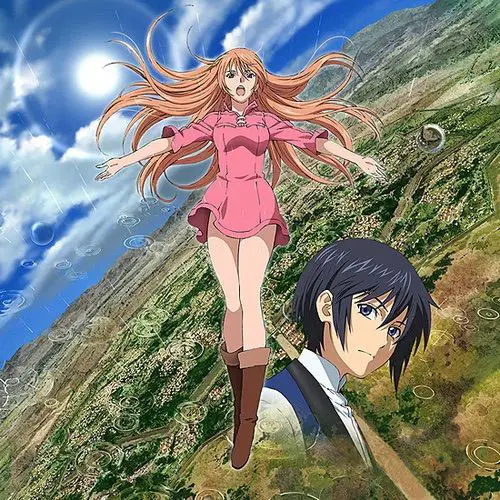 Pemandangan indah dari anime Soredemo Sekai wa Utsukushii