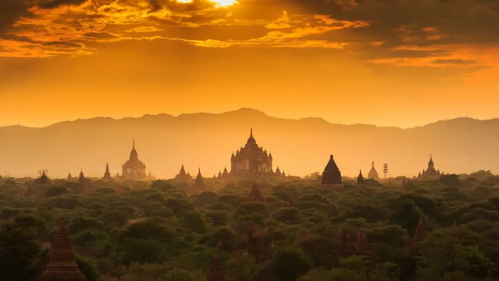 Pemandangan indah di perbatasan Thailand-Kamboja