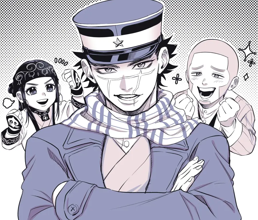 Pemandangan indah di Hokkaido dalam Golden Kamuy Season 4