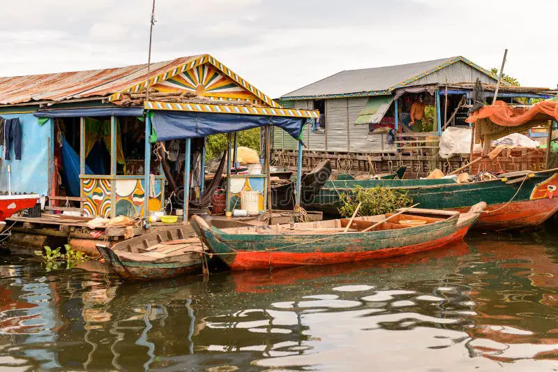 Pemandangan alam Kamboja yang indah