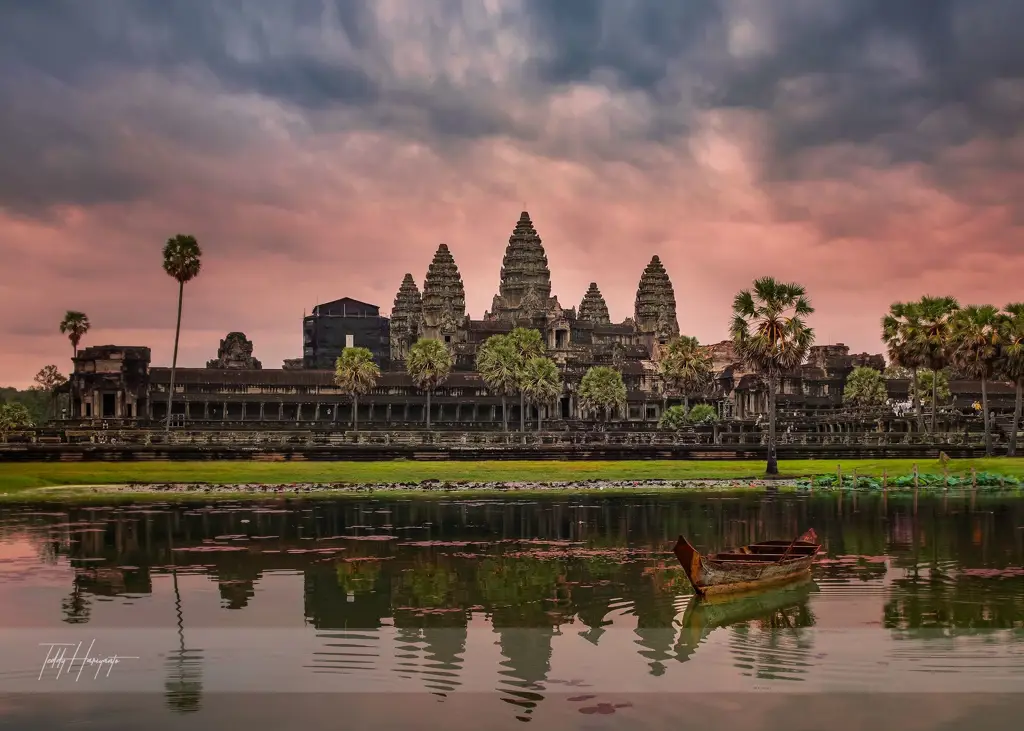 Pemandangan alam Kamboja yang indah