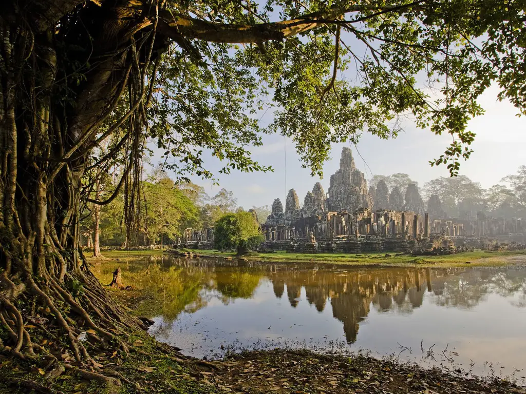 Pemandangan alam Kamboja yang indah