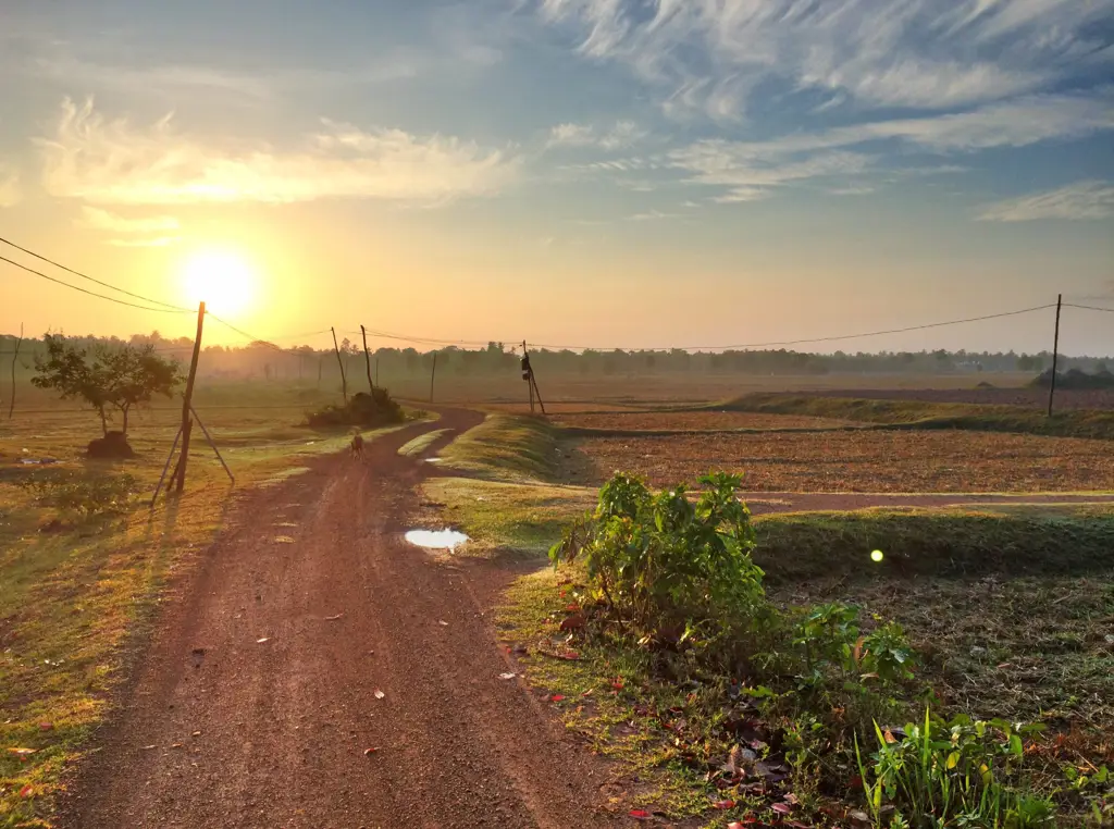 Pemandangan di Kamboja