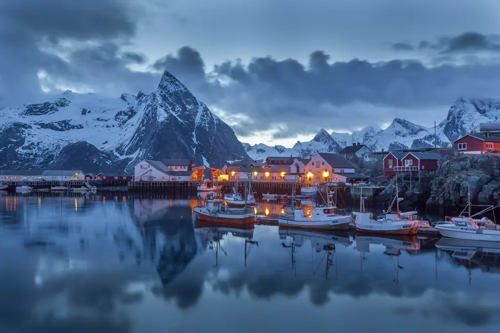 Pemandangan alam Norwegia yang indah