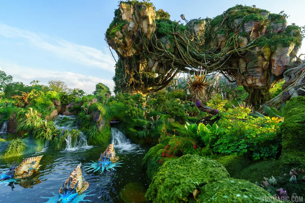 Pemandangan indah Pandora di film Avatar