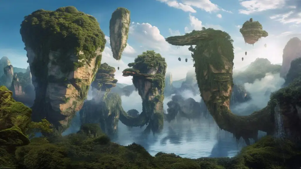 Pemandangan Pandora di film Avatar