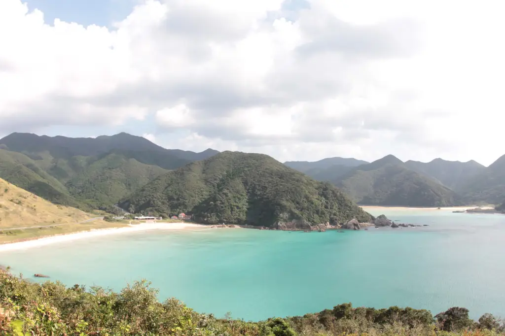 Pemandangan indah Pulau Goto, Jepang