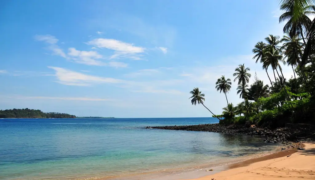 Pemandangan indah di Sao Tome dan Principe