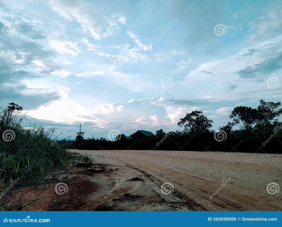 Pemandangan alam di Sintang, Kalimantan Barat