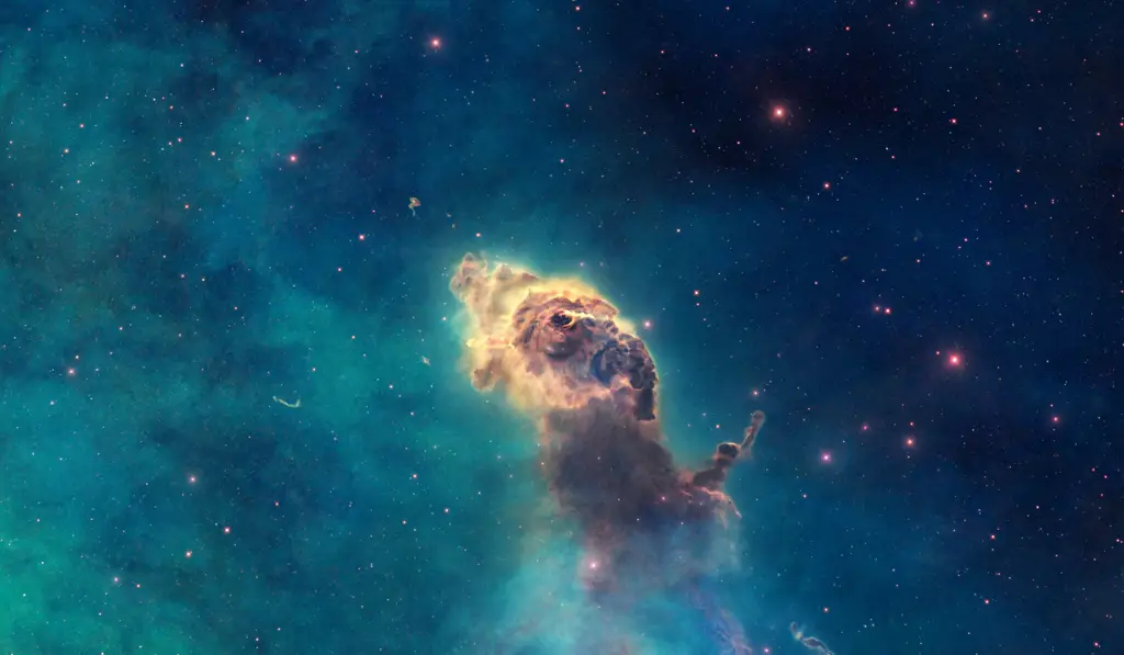 Gambar nebula di ruang angkasa