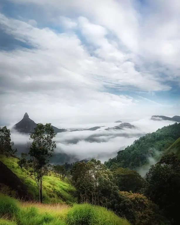 Pemandangan alam di Sumatera Selatan