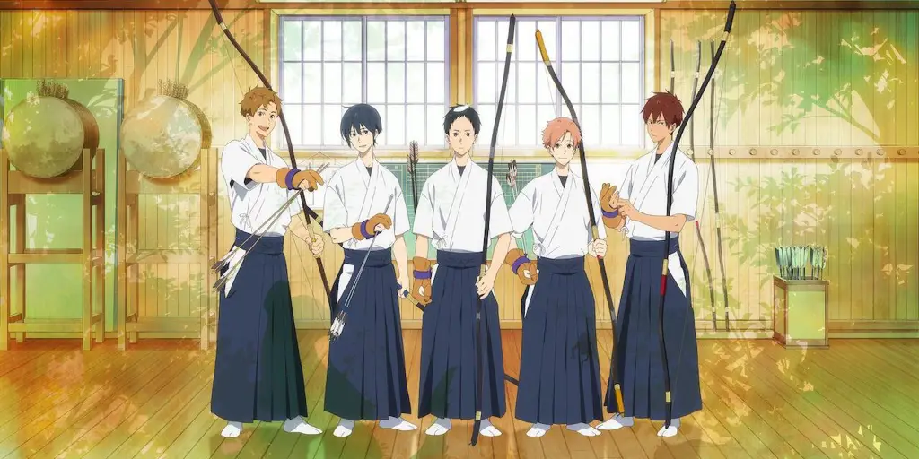 Pemandangan indah di sekitar lokasi anime Tsurune