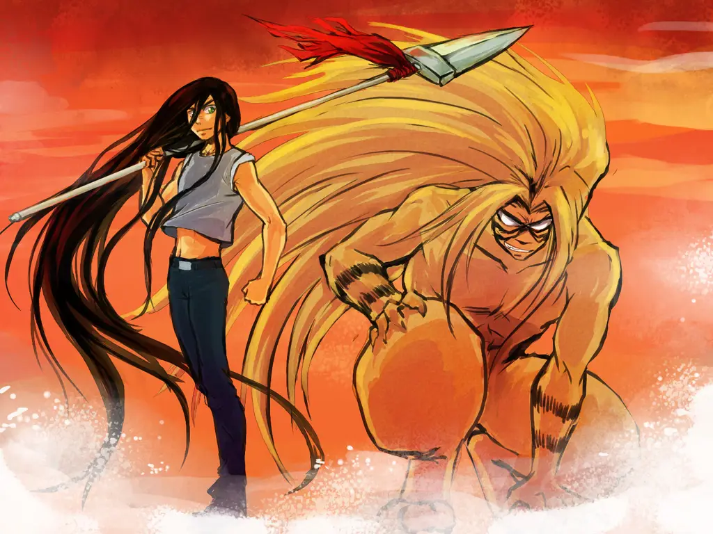 Pemandangan alam dalam anime Ushiō to Tora