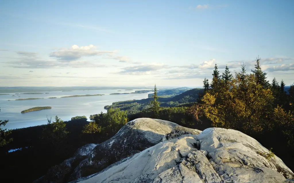 Pemandangan alam Finlandia yang indah