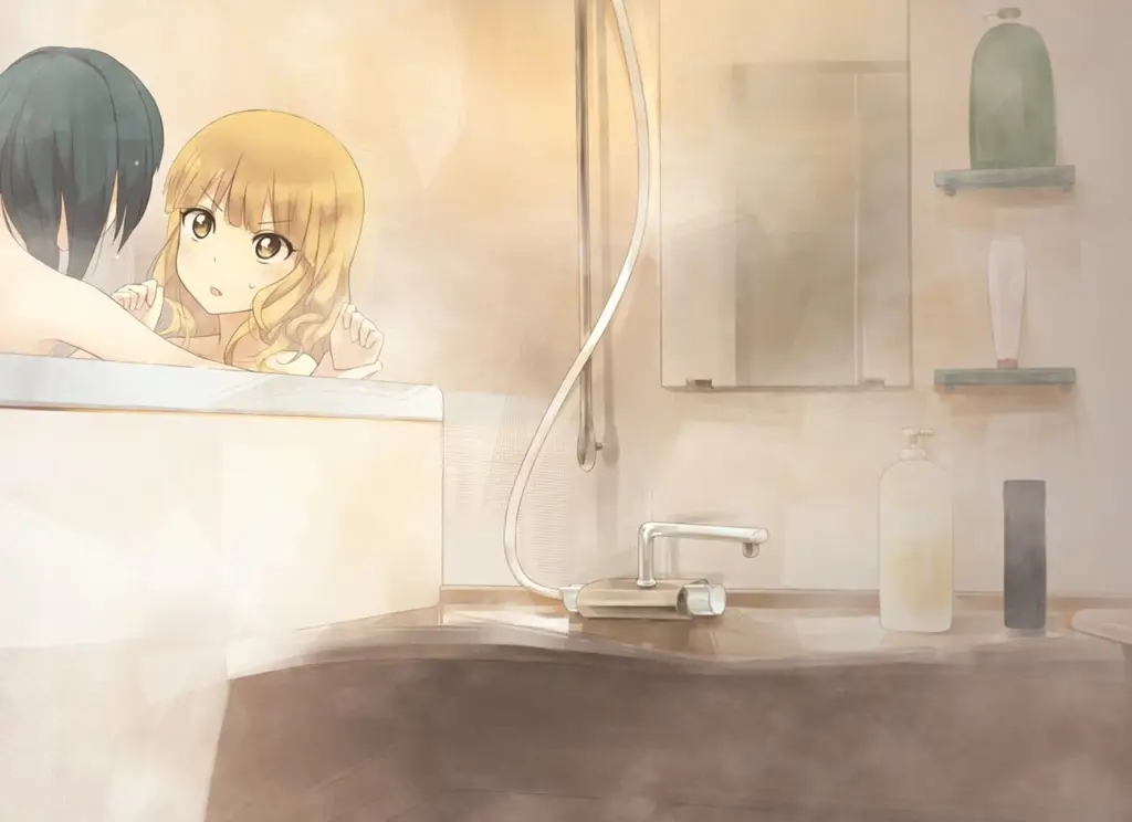Keindahan Animasi dalam Adegan Mandi Anime Adegan mandi di anime
