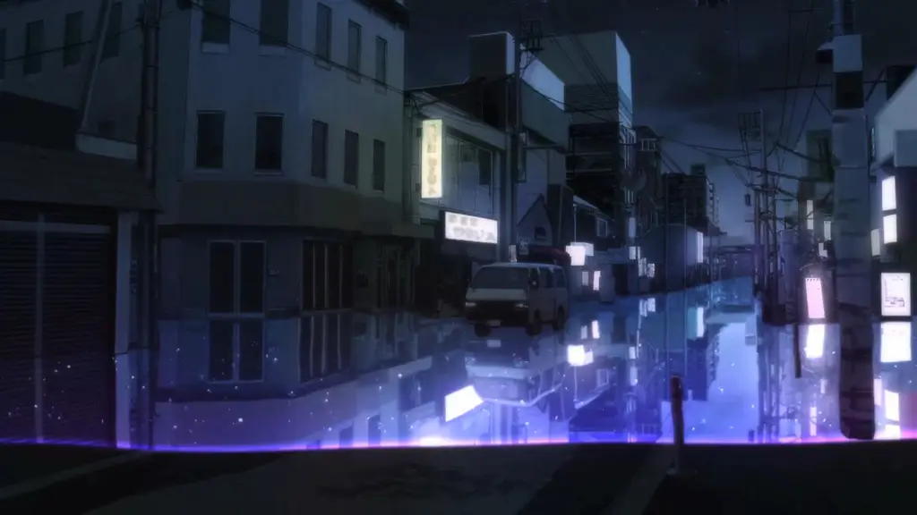 Keindahan Animasi Kyoukai no Kanata Pemandangan indah dalam anime Kyoukai no Kanata