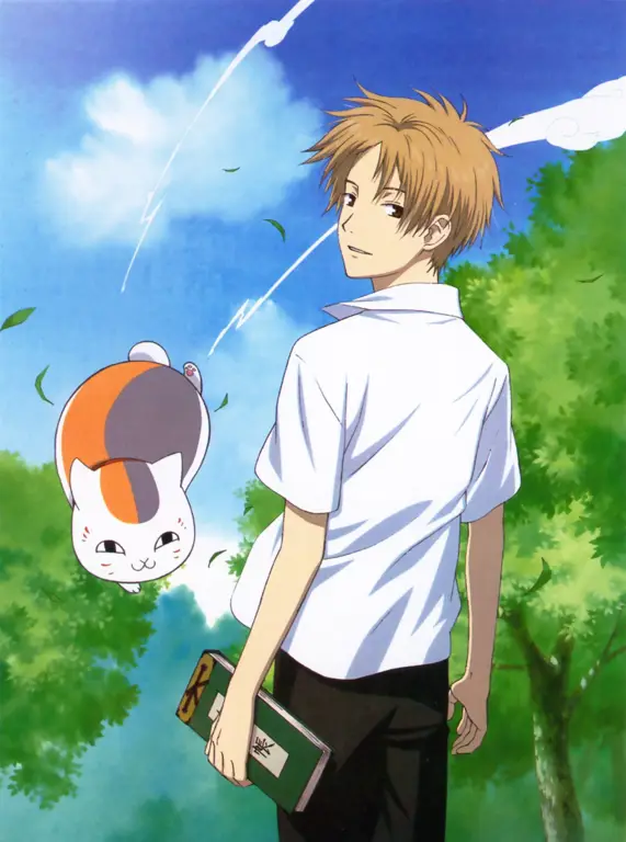 Adegan Anime Natsume Yuujinchou yang menawan