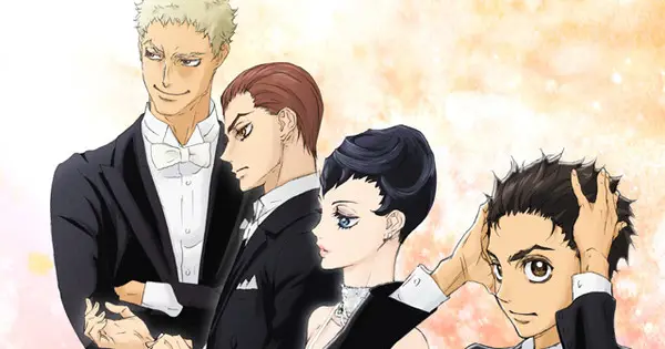 Urutan tarian ballroom anime yang menakjubkan