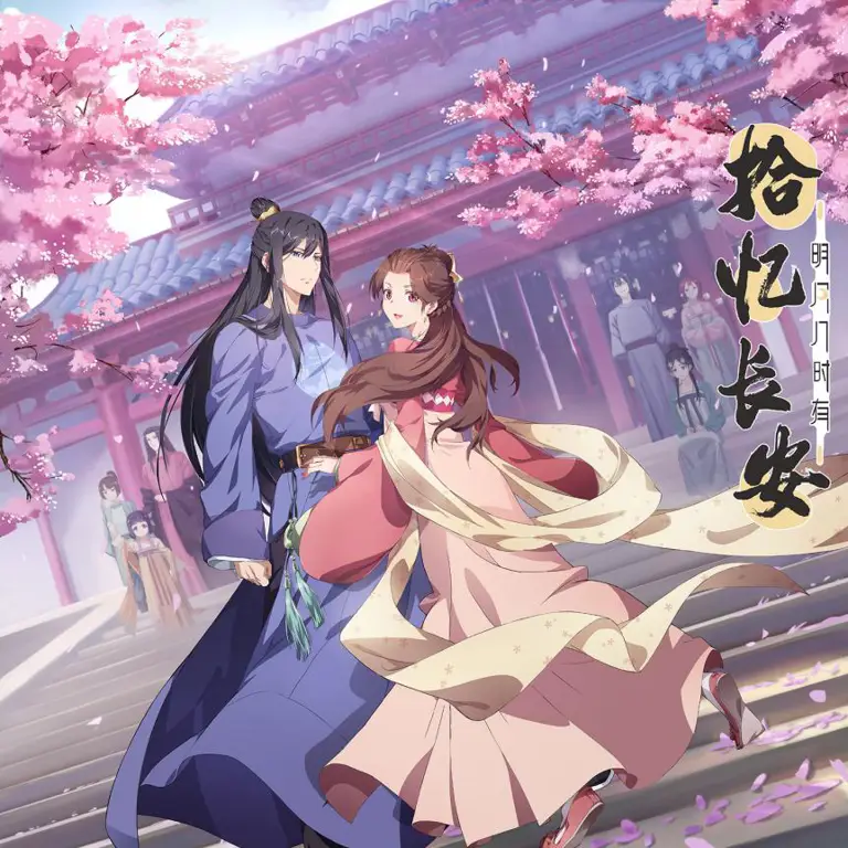 Keindahan Anime China Romantis Gambar anime China romantis dengan latar belakang pemandangan Tiongkok yang indah
