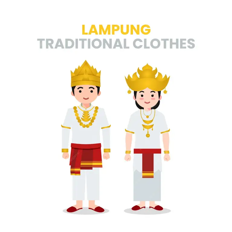 Aneka ragam baju adat Lampung