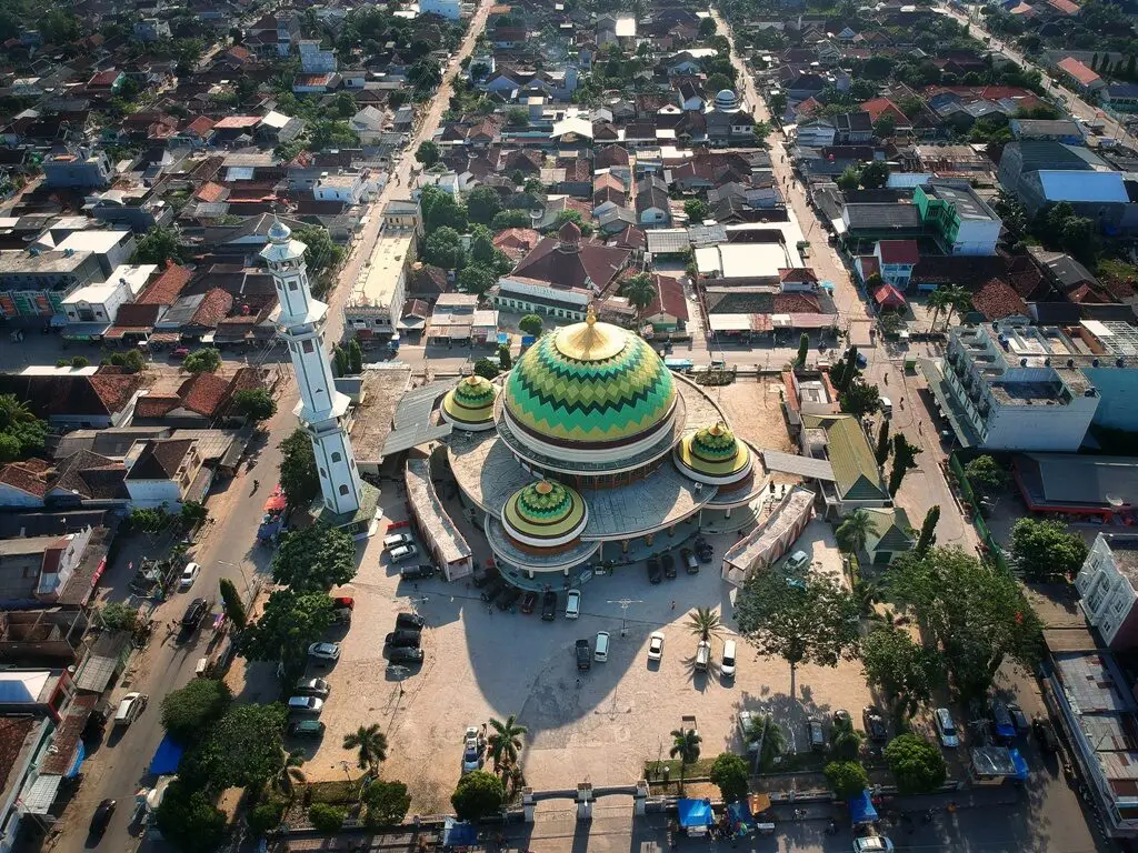 Pemandangan Kota Bandar Jaya