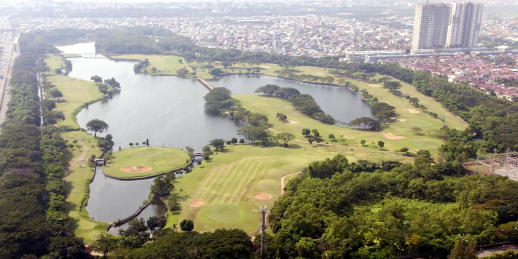 Pemandangan indah di Kemayoran