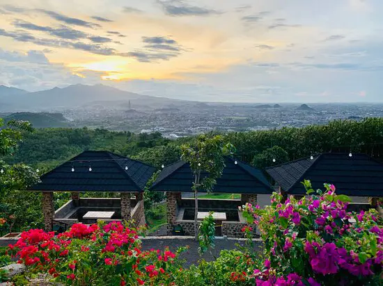 Pemandangan kota Bandar Lampung yang indah