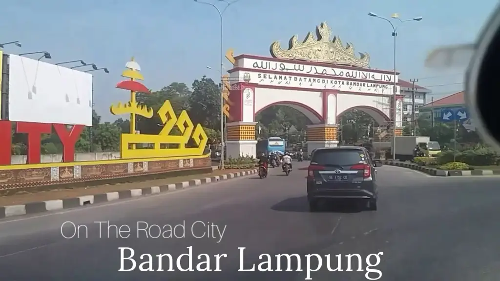 Pemandangan Kota Bandar Lampung