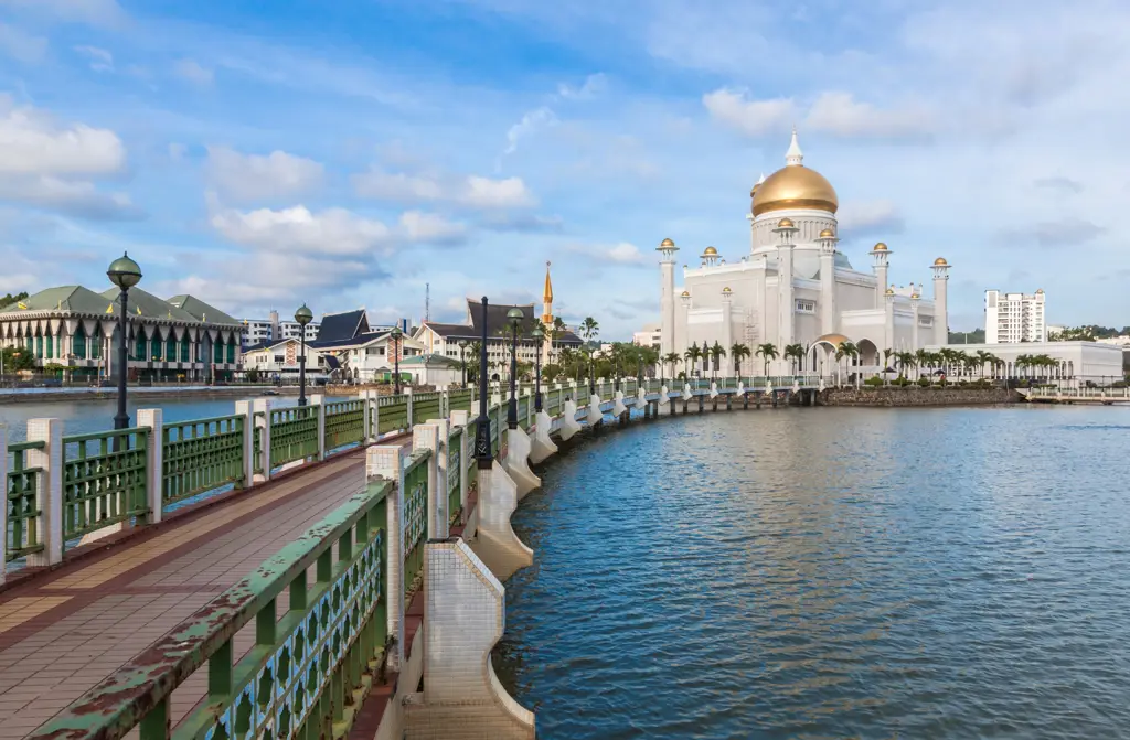 Garis langit Bandar Seri Begawan yang megah