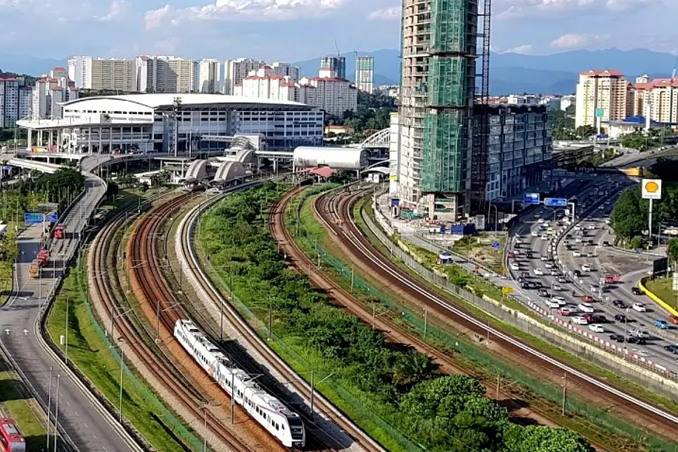 Pemandangan indah di Bandar Tasik Selatan