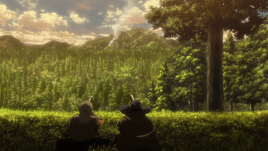 Keindahan dan bahaya dunia Attack on Titan Pemandangan dari anime Attack on Titan season 1